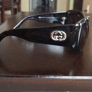 Authentic Gucci black sunglasses